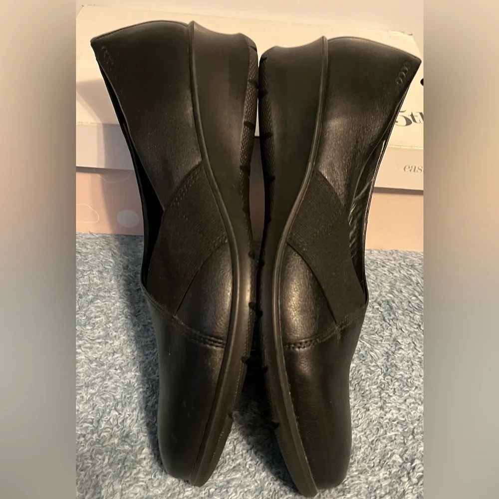ECCO Elegant Black Women's Shoes - Picture 5 of 8